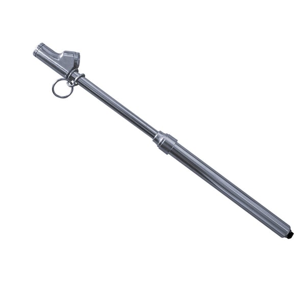 Interstate Pneumatics Heavy Duty RV, Car & Trucks Dual Foot Straight-In Tire Pressure Gauge 10-150 PSI TG193 - main